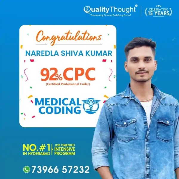 Naredla Shiva Kumar certified professional coder